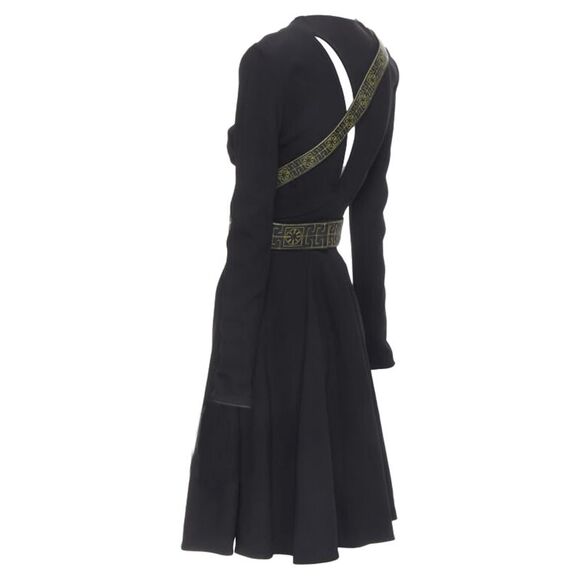 Versace Greca stitch leather harness strap fre dress is available for  purchase on au PAY Market - Imported Goods Online Store Co.Ltd. | au PAY  Market - Online Shopping Site